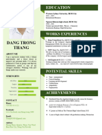 Sample CV 