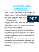 PTK (Langkah Metode Penelitian PTK