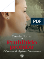 Carola Ferrari - Prohibido Prohibir