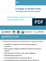 Tolera Dr. Adugna, Improving The Supply of Quality Feeds in Ethiopia