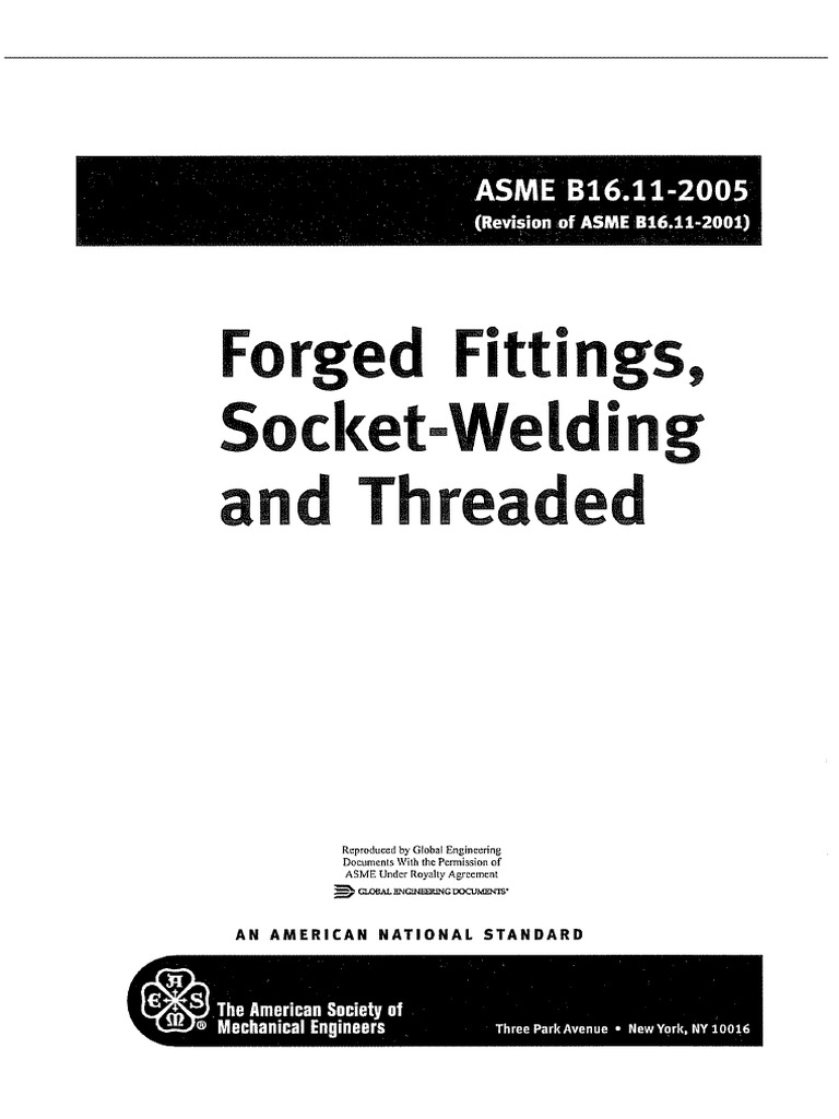 Asme B16.11 Pdf