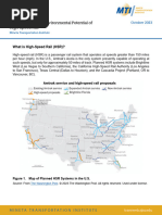 Economic Environmental Benefits HSR October23