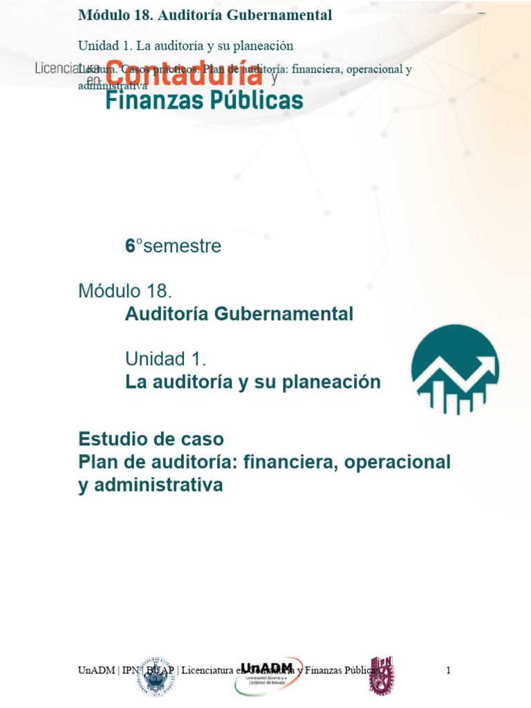 Plan de Auditoría Gubernamental 2023 | PDF | Auditoría | Planificación