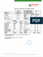 Payslip January