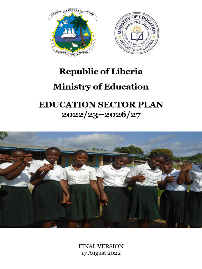 Liberia Esp 2022 PDF Science, Technology, Engineering, And