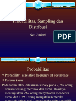 Probabilitas - Sampling Distribusi