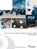 Form120 Maintainance of Video Surveillance Systems Code of Practice