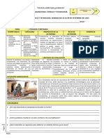 (PDF) 5° SEC. EDA 5 SEMANA 5 CYT Diseña 2023 Vivienda Temperada