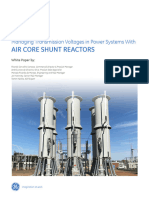 White Paper Managing Transmission Voltages in Power Systems With Air Core Shunt Reactors