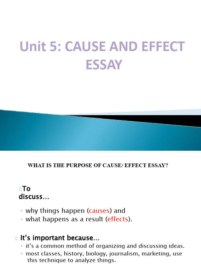 Cause and Effect Essay PDF Obesity Nutrition