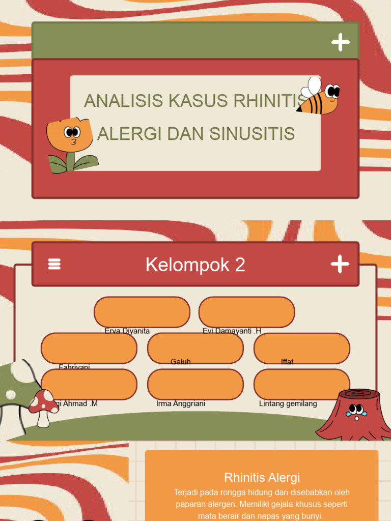 5B - Kelompok 2 - Rhinitis Alergi & Sinusitis | PDF
