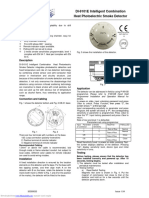 DI-9101E Intelligent Combination Heat Photoelectric Smoke Detector