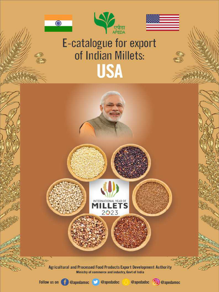USA APEDA Millets Catalogue PDF