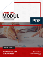 Modul Fitur Unggulan WA Business