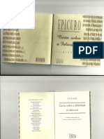 Epicuro - Carta sobre a felicidade by sergio fernandes