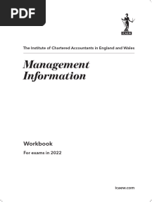 Icaew Mi - Workbook