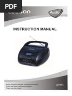 Reproductor Lauson Cp441 Manual de Usuario