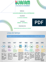 Linea-Tiempo Acciones para La EA y Desarrollo Sostenible Rosanna Duran