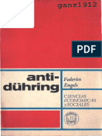 ENGELS, FEDERICO - Anti-Dühring (La Subversión de La Ciencia Por El Señor Eugen Dühring) (OCR) [Por Ganz1912]