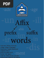 Affixes