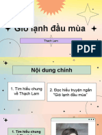 Gió lạnh đầu mùa