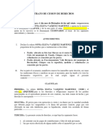 Contrato de Cesion de Derechos Señora Martinez