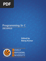 Decap010 Programming in C