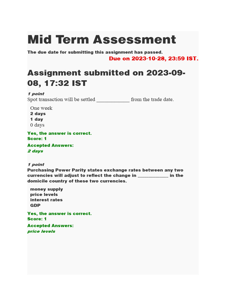 IIM Bangalore Foreign Exchange Markets PDF Exchange Rate Option
