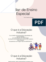 Auxiliar de Ensino Especial