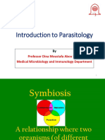 Dina Introduction To Parasitology-1