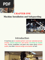 01 - Machine Installation and Plant Maintenance