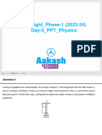 Spotlight - Phase-1 (2023-24) - Day-5 - PPT - Physics