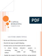 Lecture 3-Capital Budgeting