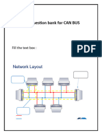 Question Bank For CAN BUS: Fill The Text Box