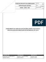 Divisão de Projetos de Subestações Especificação Técnica 000000 - 20302 - 0056