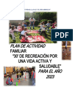 Plan de Actividad 2023 Crito Jesus - Rontoy