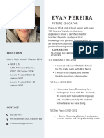 Evans TLC Resume Template - 1