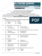 Vidya Jyothi Chem Mock Test