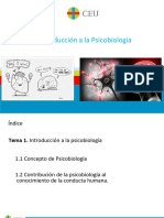 Fisiología 1: Tema 1: Introducción A La Psicobiología