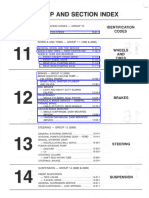 1985 truck shop manual - Book A - Group & Section Index