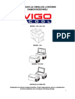 Instrukcja Obsługi Lodówki Samochodowej: MODEL: V30, V40, V50