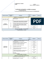 Planificare Matematica Cls 7B