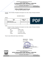 Format Surat Tugas