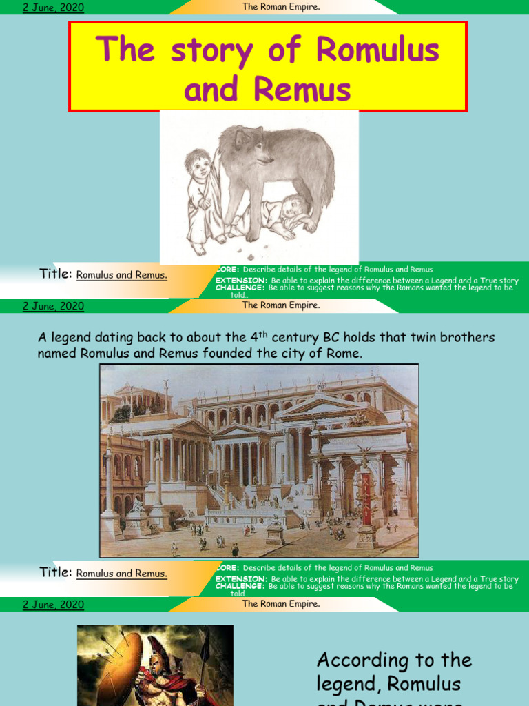 Romulus and Remus.202686128 | PDF | Romulus And Remus | Rome