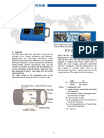 Manual Flowmeter TUF-2000M Ultrassonic