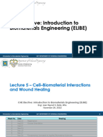 5 - Cell-Biomaterial Interactions and Wound Healing