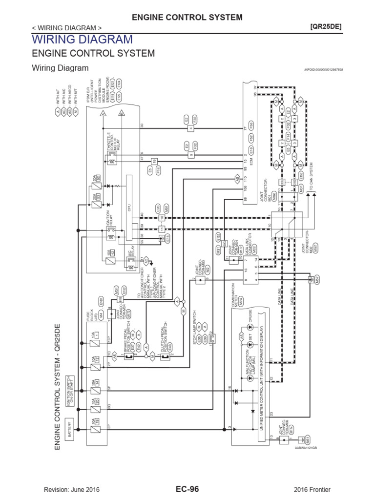NP300 Engine Control Wiring Diagram | PDF