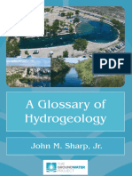 A Glossary of Hydrogeology