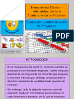 Herramientas Tecnico-Administrativas de La Administración de Proyectos