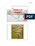 Teoria de Errores